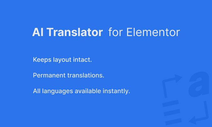 AI Translator for Elementor and Polylang